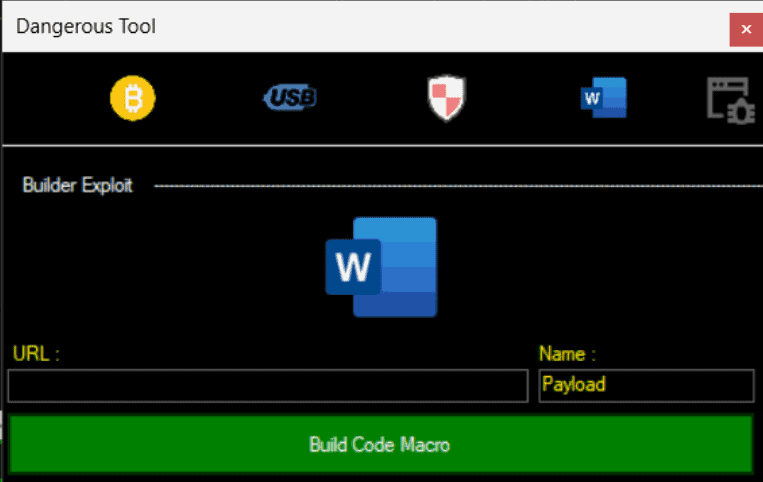 Dangrous Rat Word exploit Dangrous Rat exploit tool