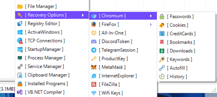 Xworm Password and other Recover Tool