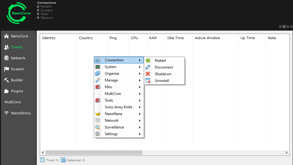NanoCore Rat Connection | Setting of connection for client in nano core remote access trojan