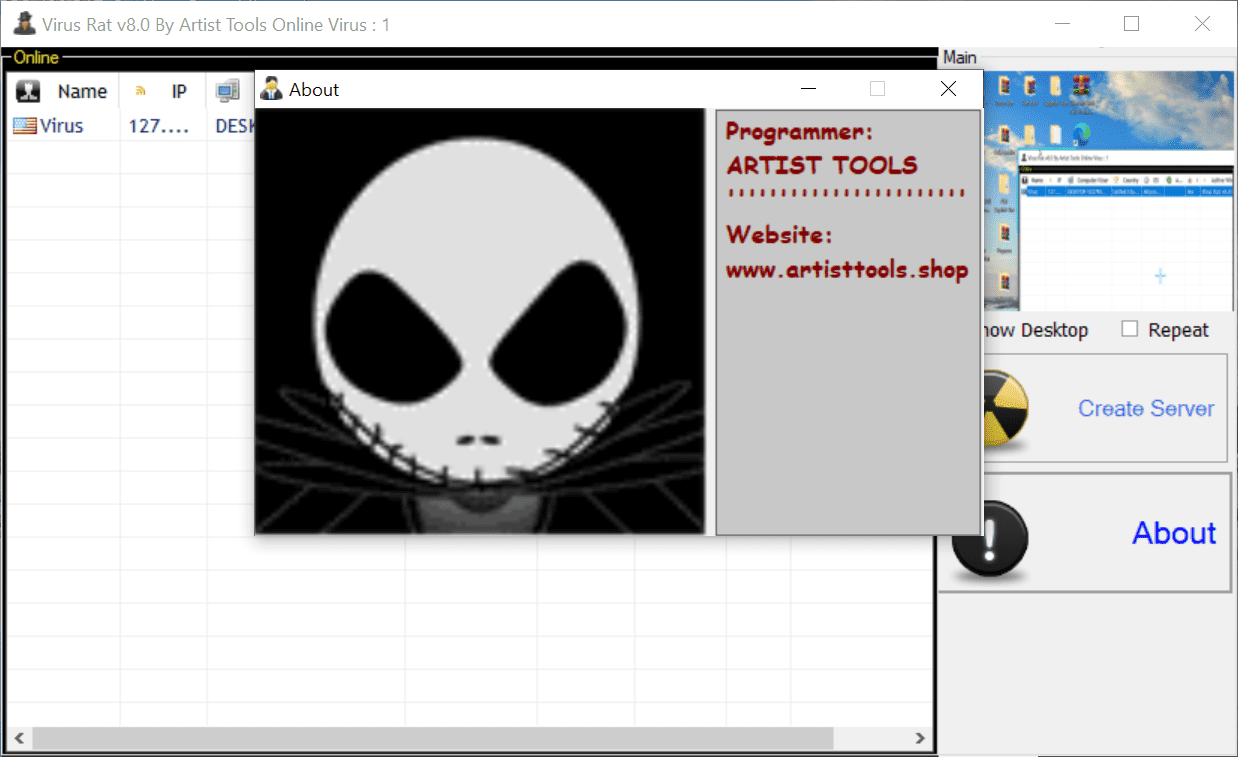 Virus Rat - About