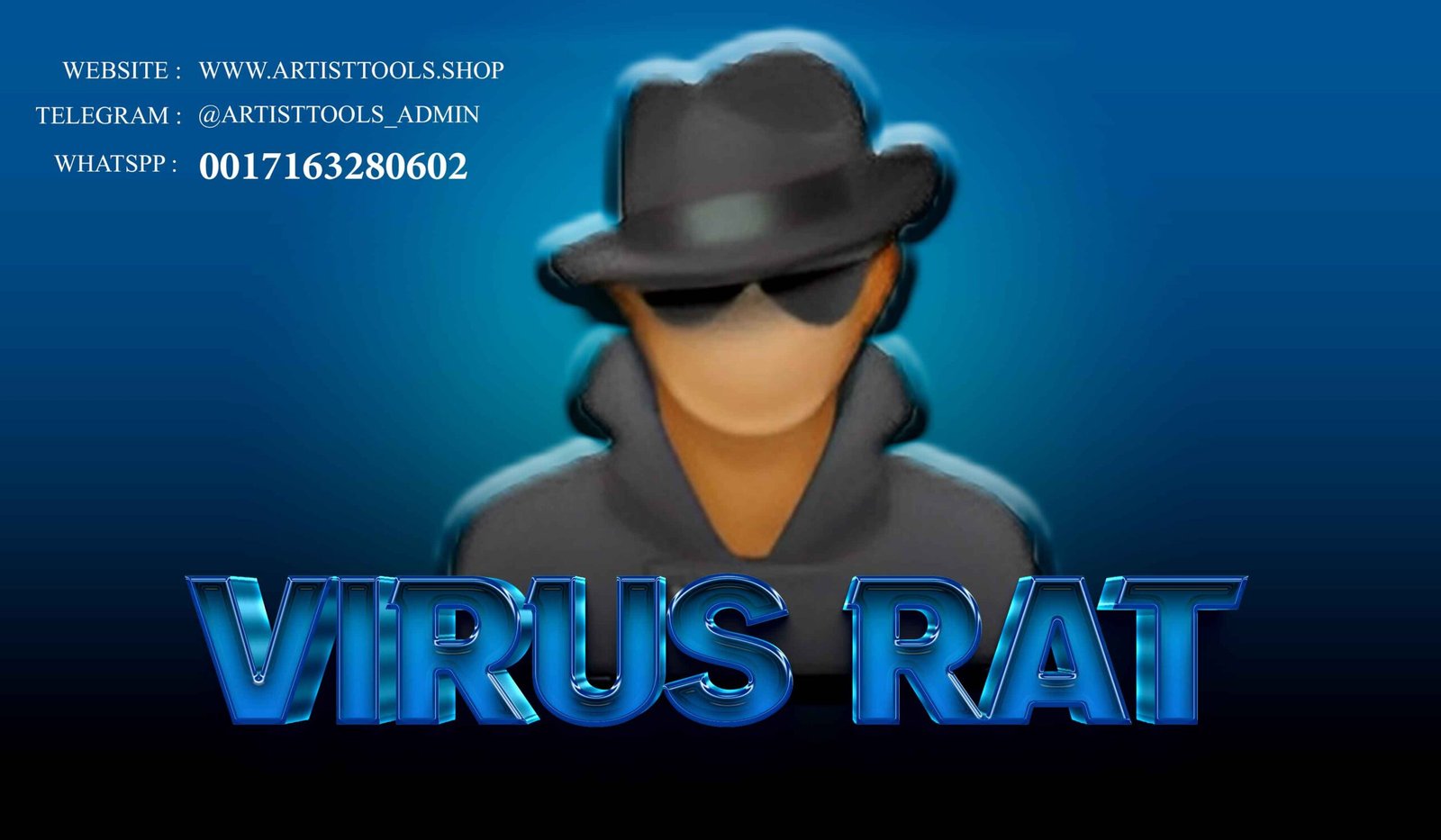 Virus Rat By Artist Tools | Virus Remote Trojan