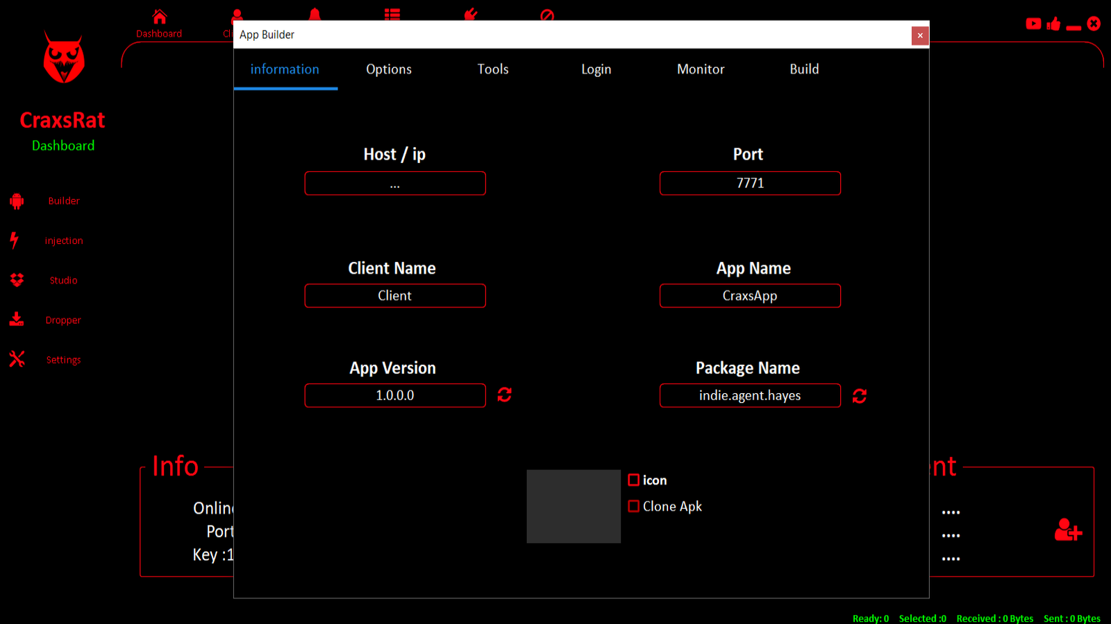 Craxs Rat V7.7 - Builder