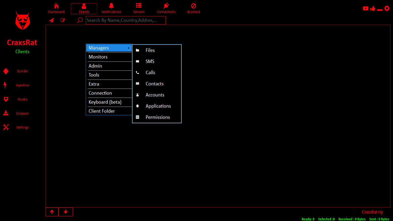Craxs Rat V7.7 - Hacking Tools
